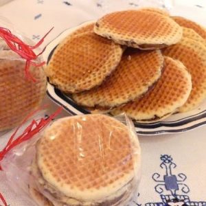 Gaufres fourrées à la cassonade